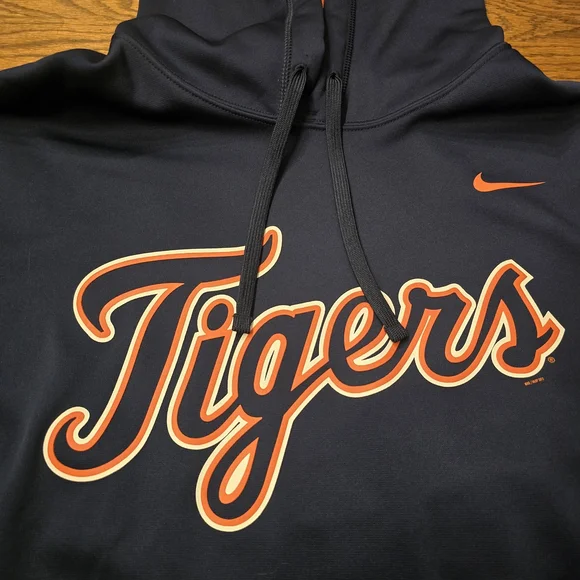 Nike Therma-Fit Detroit Tigers MLB Hooded Pullover Sweater Men's XXL - Picture 5 of 9